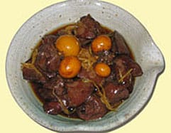 国産若鶏 肝しぐれ煮